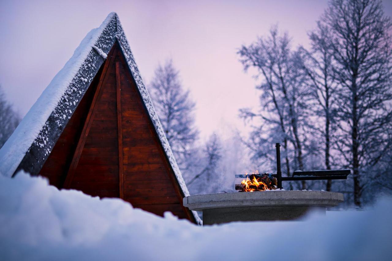 Hôtel Camp Ripan à Kiruna Extérieur photo